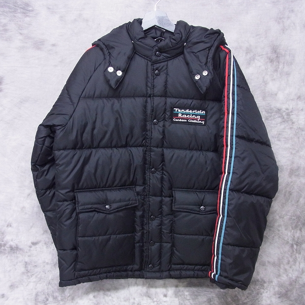 TENDERLOIN RACING JKT ナイロンジャケットS TENDERLOIN/テンダーロイン NRA RACING JKT/レーシングジャケット 黒 L