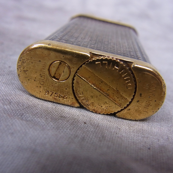 実際に弊社で買取させて頂いたdunhill/ダンヒル　ユニークポケット ハンマー式ガスライター 97586の画像 3枚目