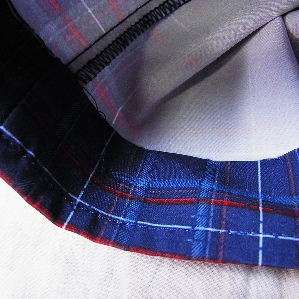 実際に弊社で買取させて頂いたJ.LINDEBERG/Jリンドバーグ ゴルフパンツ ホワイト/チェック柄 2点セットの画像 6枚目