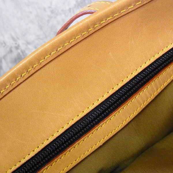 実際に弊社で買取させて頂いたHUNTING WORLD/ハンティングワールド　バチュークロス ショルダーバッグの画像 6枚目