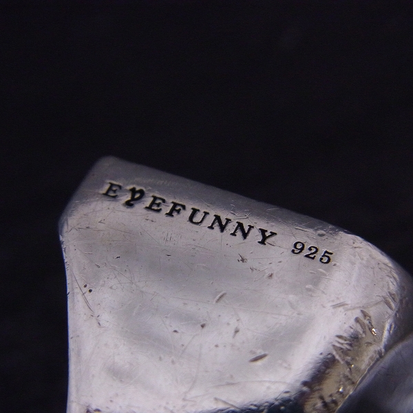 実際に弊社で買取させて頂いたEYEFUNNY/アイファニー ホースシューリング 11号/SV925の画像 3枚目