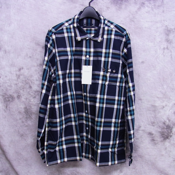 実際に弊社で買取させて頂いた【17SS】SOPHNET/ソフネット STAR STUDS REGULAR COLLAR CHECK SHIRT/チェックシャツ SOPH-170089/L