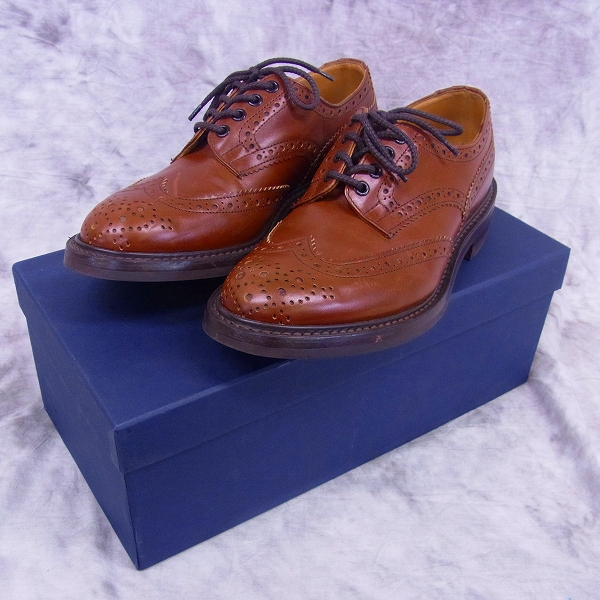 実際に弊社で買取させて頂いたTRICKER'S/トリッカーズ Bourton/バートン ウイングチップ M5633/7