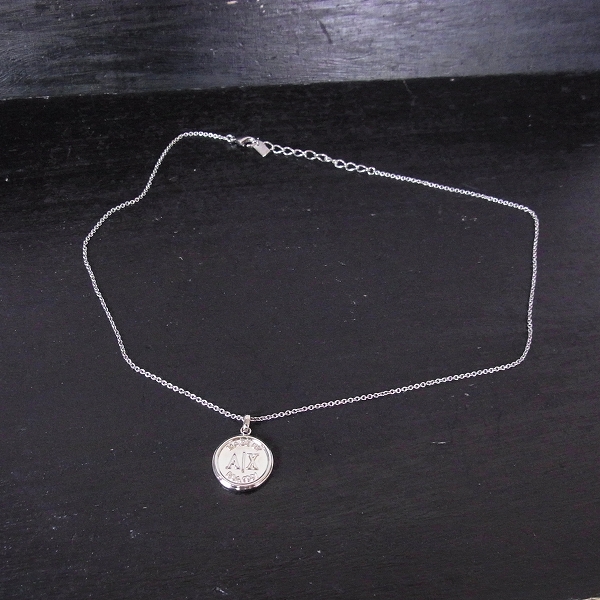 実際に弊社で買取させて頂いたARMANI EXCHANGE/アルマーニエクスチェンジ メダルペンダント チェーン付の画像 5枚目