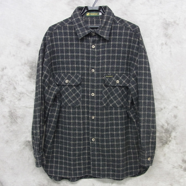 実際に弊社で買取させて頂いたHUNTING WORLD/ハンティングワールド チェックネルシャツ/M