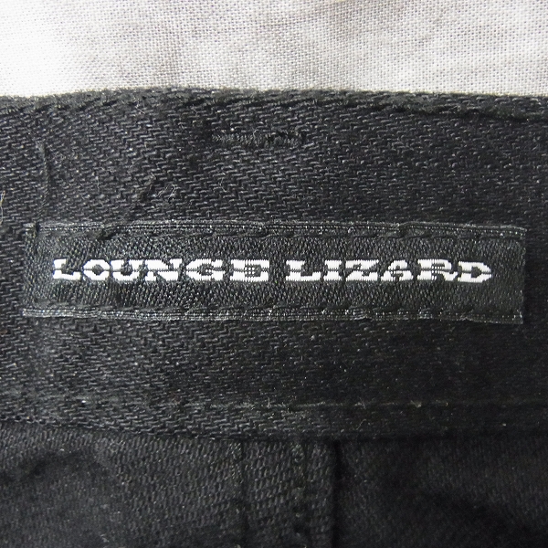 実際に弊社で買取させて頂いたLOUNGE LIZARD/ラウンジリザード リジット スキニーデニムパンツ 3の画像 2枚目