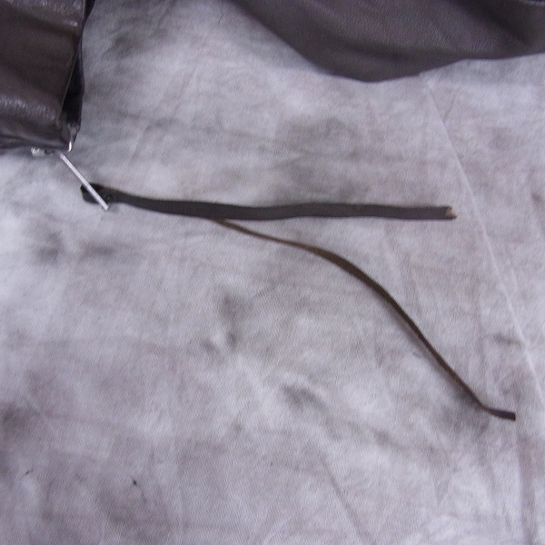 実際に弊社で買取させて頂いたDIESEL BLACK GOLD/ディーゼル 牛革 レザージャケット ブラウン/Sの画像 6枚目