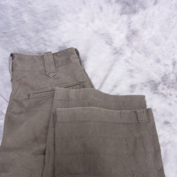 実際に弊社で買取させて頂いたDhyana/ディアーナ コットン チノパン/ワークパンツ DO8AW-40/1の画像 7枚目