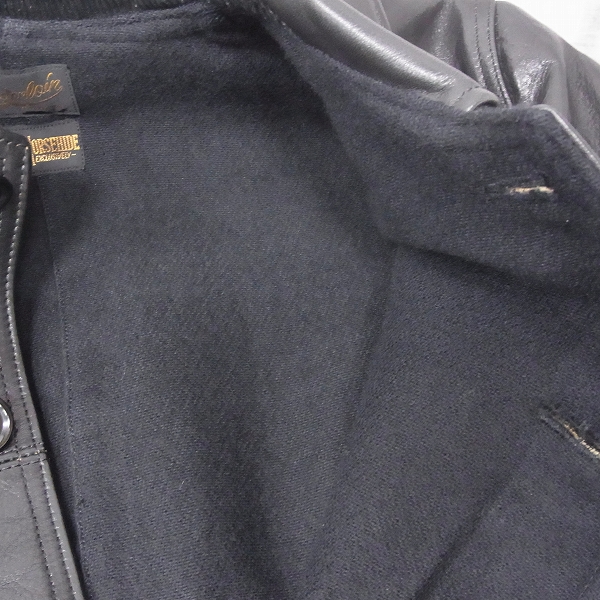 実際に弊社で買取させて頂いたTENDERLOIN/テンダーロイン T-HIDE 13AWホースハイドレザーJKT/Sの画像 2枚目