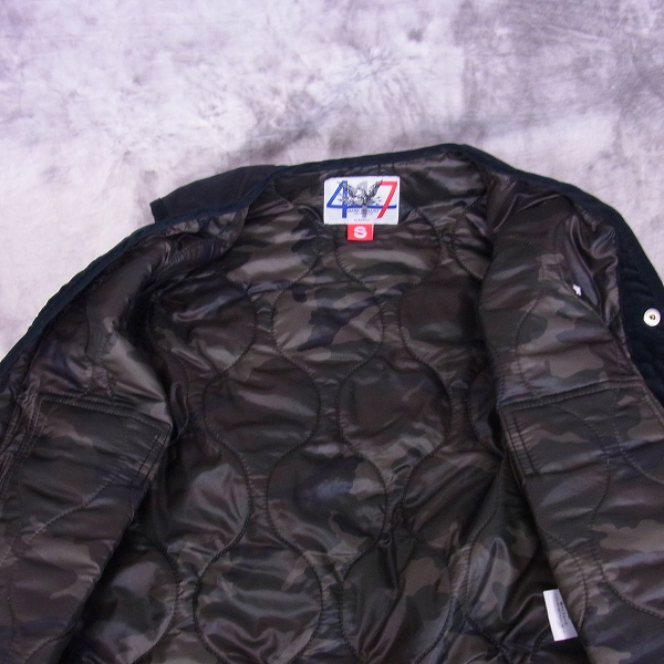 実際に弊社で買取させて頂いたMARK MCNAIRY×417 by EDIFICE/マークマクナイリー×フォーワンセブン エディフィス 64クロスキルティングベスト/Sの画像 5枚目