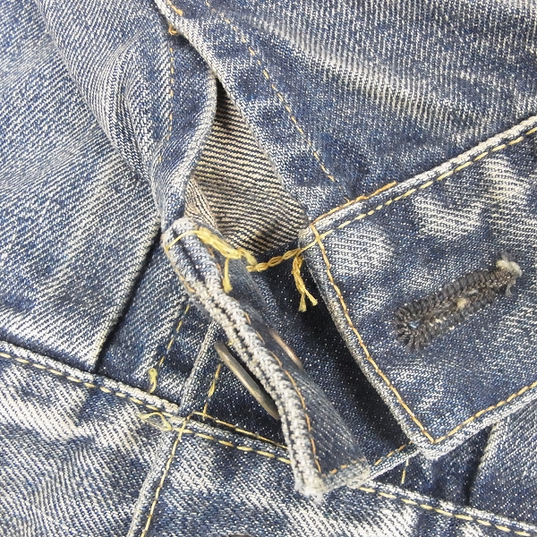 実際に弊社で買取させて頂いたDENIME/ドゥニーム ウォッシュ加工 デニムジャケット/Gジャン/40の画像 5枚目