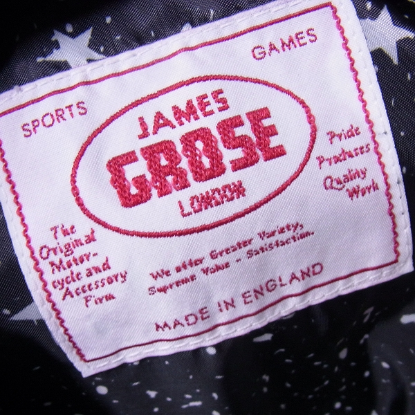 実際に弊社で買取させて頂いたuniform experiment/ユニフォームエクスペリメント×JAMES GROSE/ジェームス・グロース 16AW シープスキン Wライダースジャケット/2の画像 2枚目