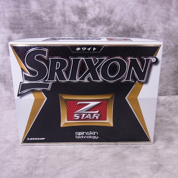 実際に弊社で買取させて頂いたDunlop/ダンロップ SRIXON Z-STAR spinskin 1ダース ホワイト