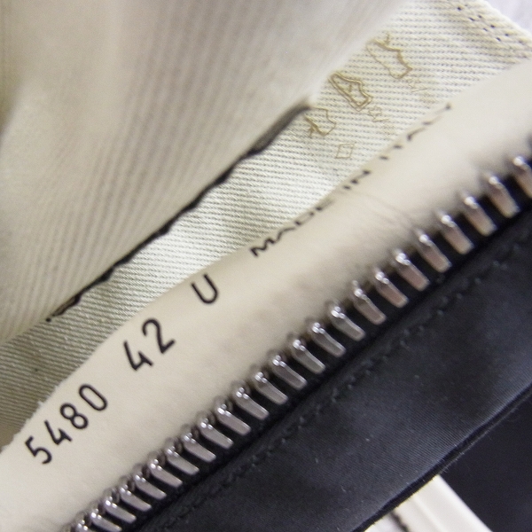 実際に弊社で買取させて頂いたDRKSHDW/ダークシャドウ ラモーンズスニーカー DU17F2800 MUP/42の画像 5枚目