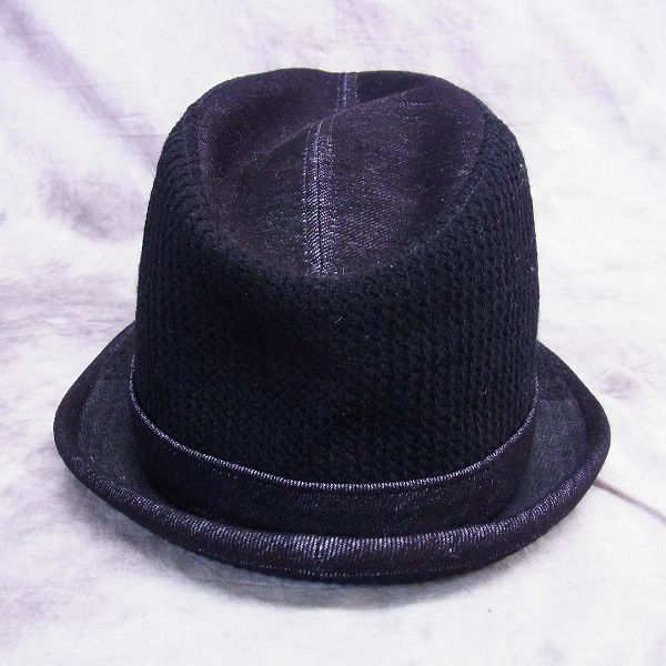 実際に弊社で買取させて頂いたCA4LA/カシラ 中折ハット ウール混/コットン混 帽子/キャップの画像 3枚目