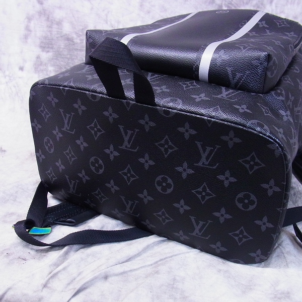 実際に弊社で買取させて頂いたLouis Vuitton×fragment design 2017モノグラム エクリプス/リュックサックザック/バックパック/M43409の画像 3枚目