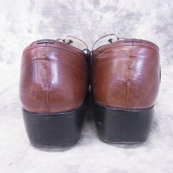 実際に弊社で買取させて頂いたHIROMU TAKAHARA/ヒロムタカハラ ウイングチップ レザーシューズ/42の画像 1枚目