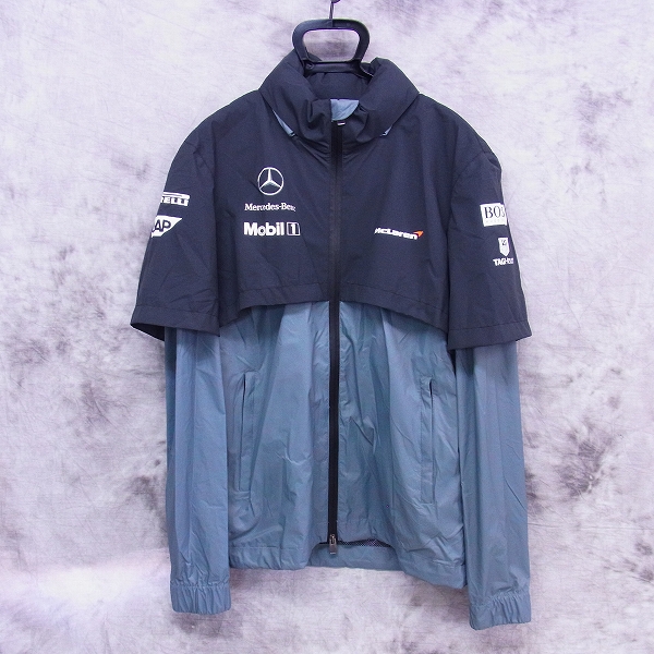 実際に弊社で買取させて頂いたHUGO BOSS/ヒューゴボス マクラーレンオフィシャル ナイロンジャケット/M
