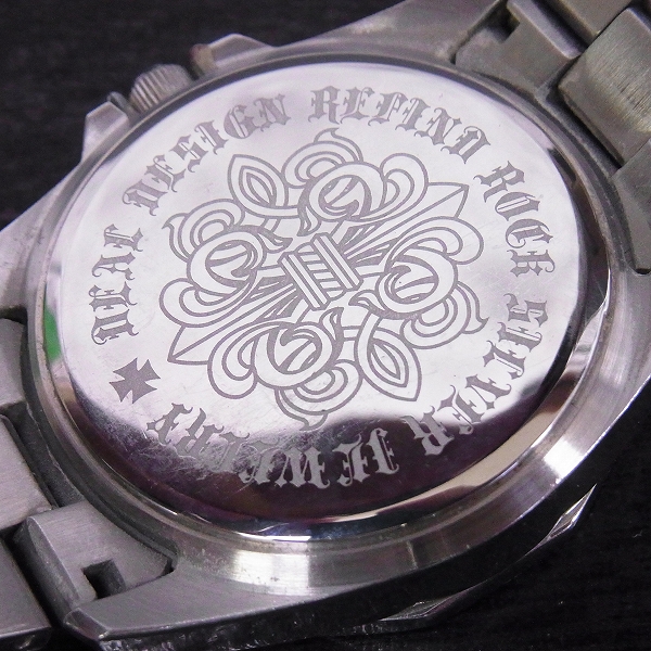 実際に弊社で買取させて頂いたDEAL DESIGN/ディールデザイン スタッズドラム  ウォッチ/時計の画像 4枚目