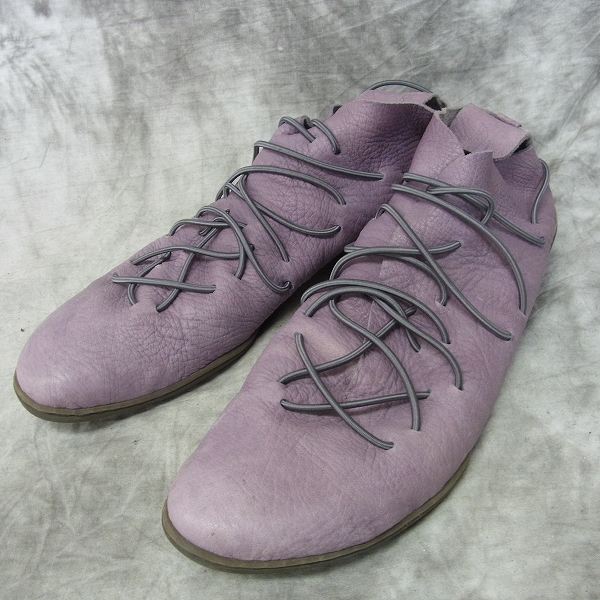 実際に弊社で買取させて頂いたtrippen/トリッペン レースアップ レザーシューズ 42