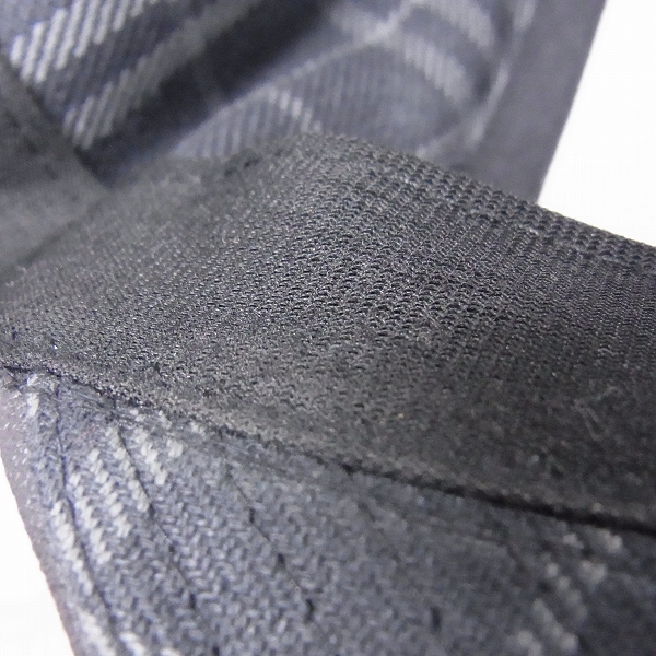 実際に弊社で買取させて頂いたBURBERRY LONDON BLUE LABEL/バーバリー タータンチェック キャップ 2点セットの画像 6枚目