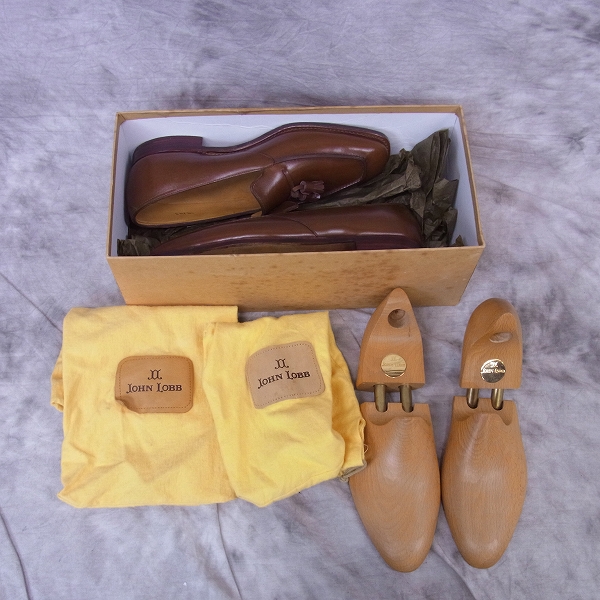 JOHN LOBB/ジョンロブ COLUMBO タッセルローファー シューツリー付 6E