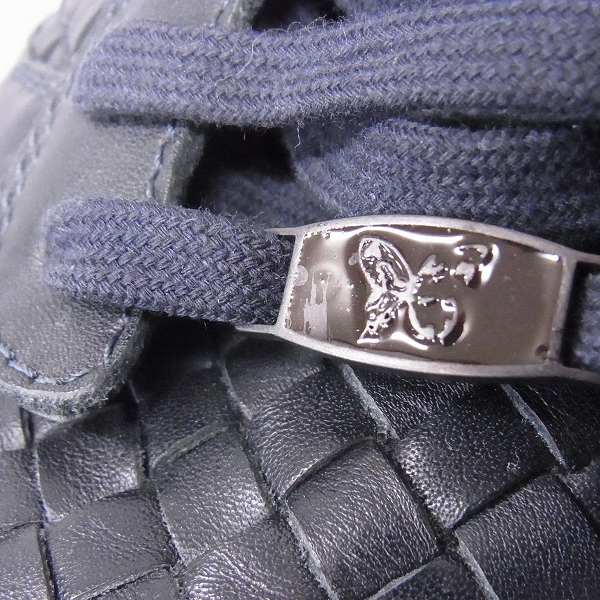 実際に弊社で買取させて頂いたBOTTEGA VENETA/ボッテガヴェネタ レザースニーカー 43の画像 8枚目