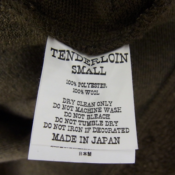 実際に弊社で買取させて頂いたTENDERLOIN/テンダーロイン T-D2 フリース プルオーバー パーカー ジャケット Sの画像 3枚目