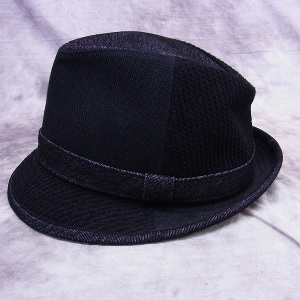 実際に弊社で買取させて頂いたCA4LA/カシラ 中折ハット ウール混/コットン混 帽子/キャップの画像 2枚目