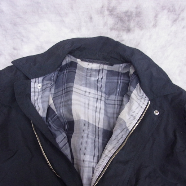 実際に弊社で買取させて頂いたKrisvanassche/クリスヴァンアッシュ ナイロンコットン ジップアップブルゾン Mの画像 5枚目