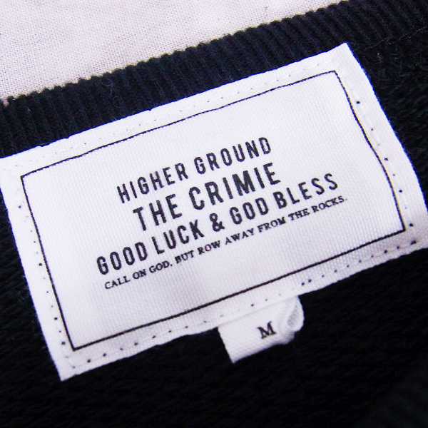 実際に弊社で買取させて頂いたCRIMIE/クライミー 16AW CR ARMY CREW NECK SWEAT/スウェットトレーナー Mの画像 2枚目