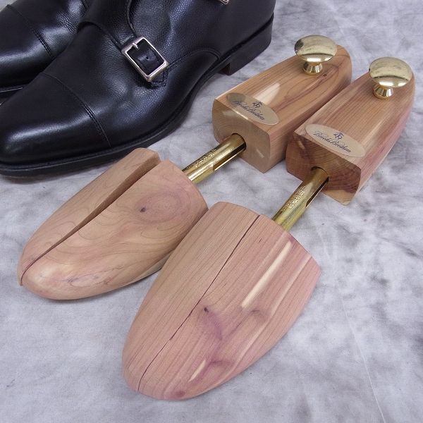 実際に弊社で買取させて頂いたPEAL & Co×Brooks Brothers/ピール・アンド・カンパニー×ブルックスブラザーズ モンクストラップブーツ/シューズツリー付き/7の画像 9枚目