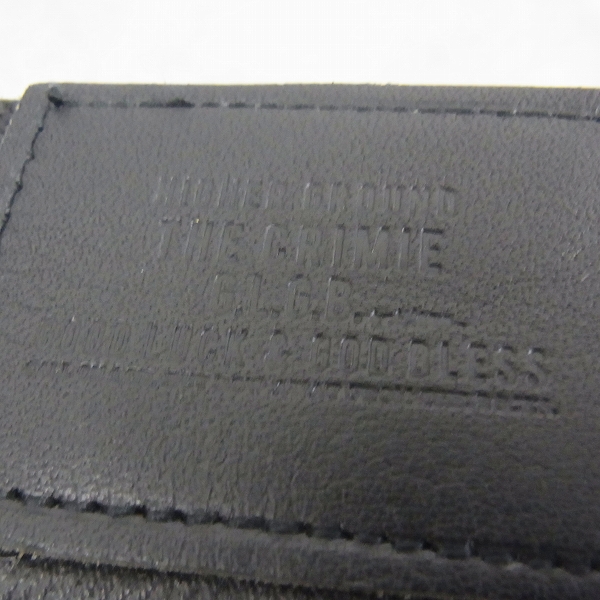 実際に弊社で買取させて頂いたCRIMIE/クライミー BORN FREE OILED BLACK STRETCH DENIM/オイルド加工 ストレッチスリム デニム/Sの画像 7枚目