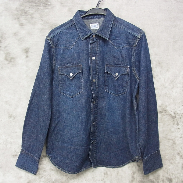 TENDERLOIN/テンダーロイン T-SADDLEMAN DENIM SHT デニムウエスタンシャツ Mの買取実績 - ブランド買取専門店リアクロ