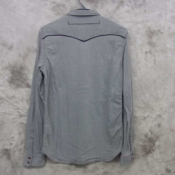 実際に弊社で買取させて頂いたFACTOTUM/ファクトタム DENIM LINE モダールデニムウエスタンシャツ/44の画像 1枚目