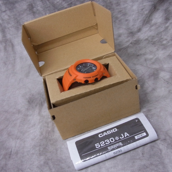 実際に弊社で買取させて頂いたG-SHOCK/Gショック レスキューオレンジシリーズ AWG-M510MR-4AJF の画像 7枚目