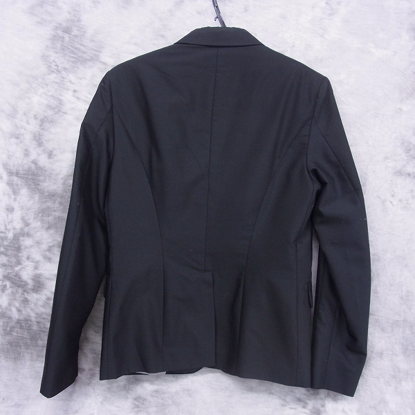 実際に弊社で買取させて頂いたDIESEL BLACK GOLD/ディーゼル 3Bテーラードジャケット 黒/44の画像 1枚目