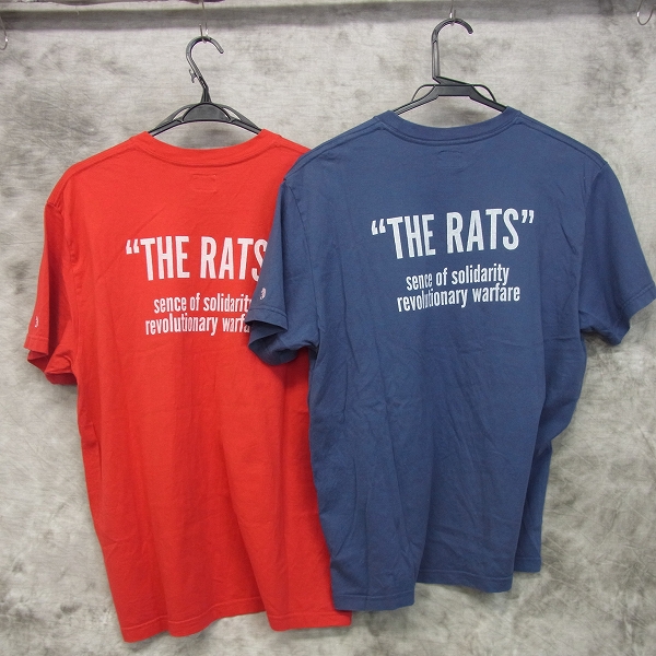 RATS/ラッツ 胸ポケット/ロゴ Tシャツ L/2点セットの買取実績