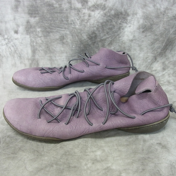 実際に弊社で買取させて頂いたtrippen/トリッペン レースアップ レザーシューズ 42の画像 3枚目