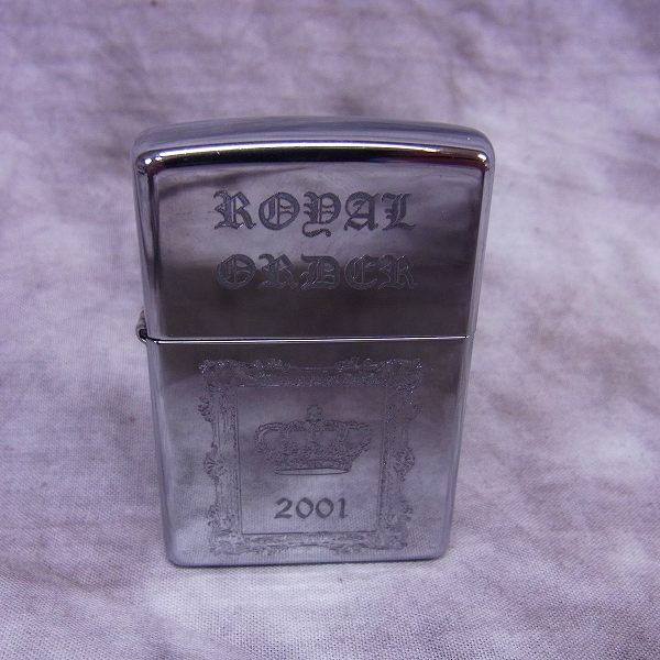 実際に弊社で買取させて頂いたZIPPO/ジッポー ROYAL ORDER/ロイヤルオーダー 2000年製の画像 1枚目