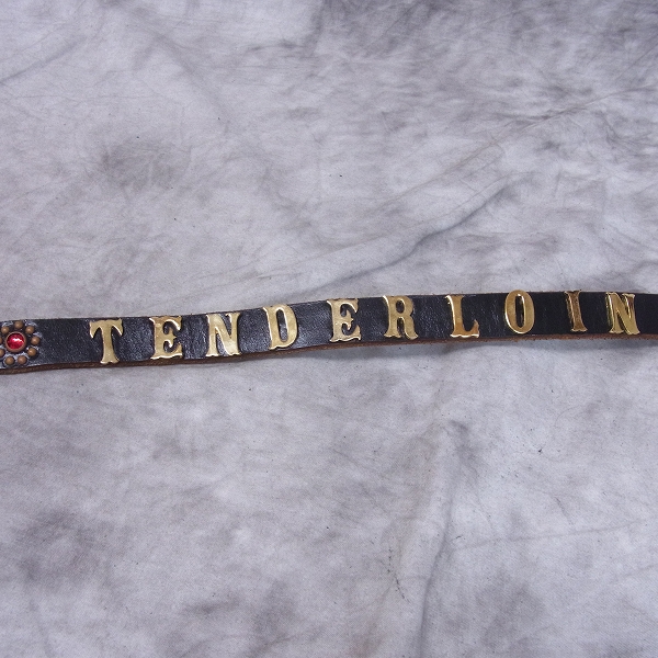 実際に弊社で買取させて頂いたTENDERLOIN×HTC×PORTER スタッズナローベルト T-STUD BELT/Sの画像 4枚目