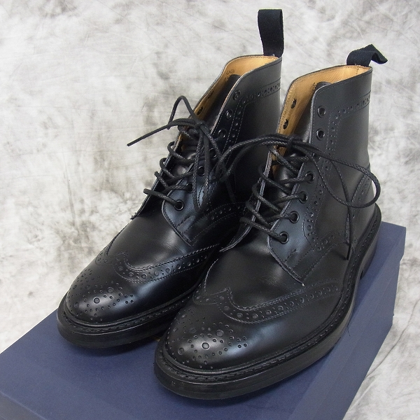 実際に弊社で買取させて頂いたTricker's/トリッカーズ カントリーブーツ/レザー ウィングチップブーツ/M2508/6 1/2