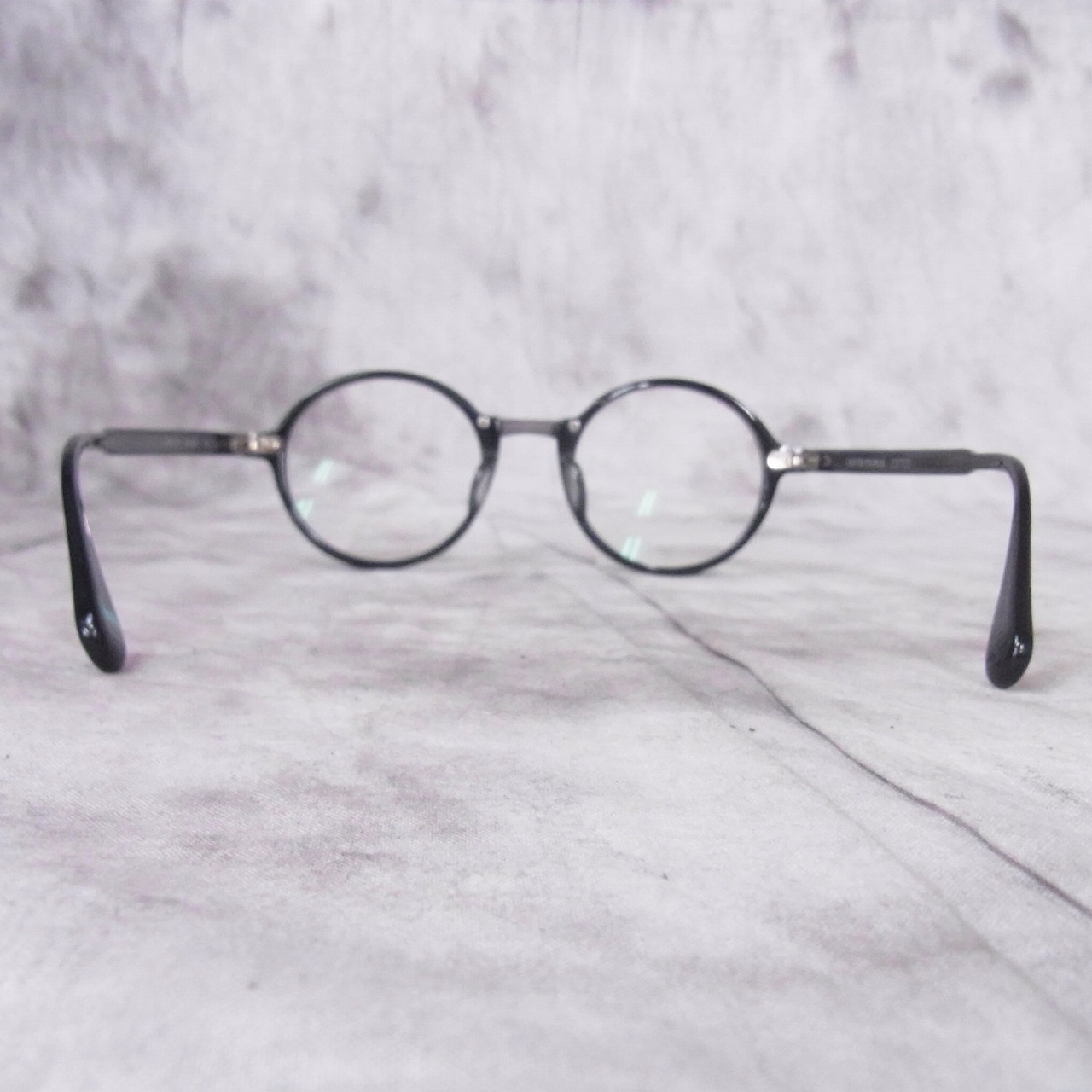 実際に弊社で買取させて頂いたOLIVER PEOPLES/オリバーピープルズ WOODBURY BK メガネ/眼鏡の画像 2枚目