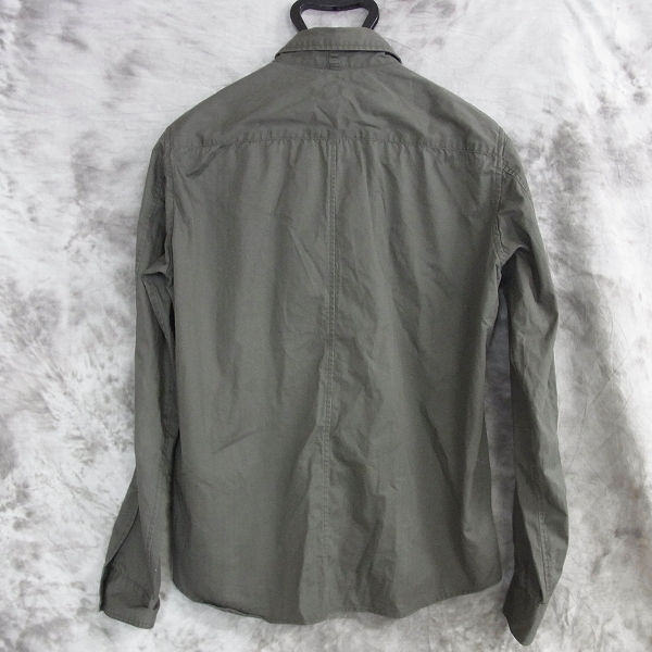 実際に弊社で買取させて頂いたEDIFICE/エディフィス  ミリタリージップアップシャツブルゾン/40の画像 1枚目