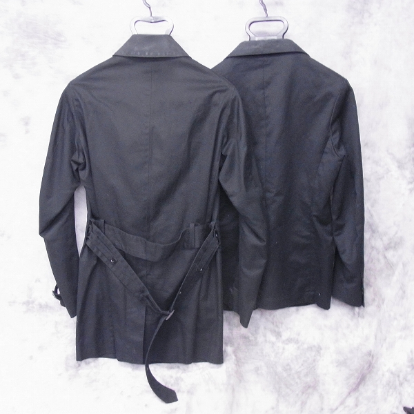 実際に弊社で買取させて頂いたEDIFICE/エディフィス コットン ジャケット/コート/38 2点セットの画像 1枚目