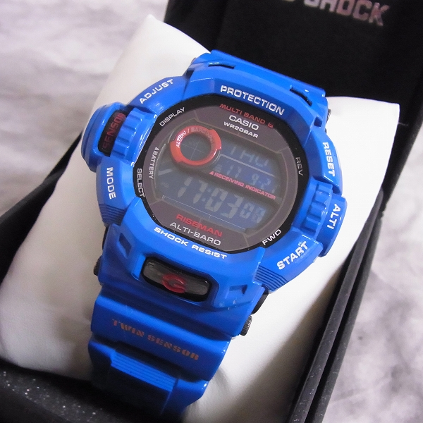 大流行中！ G-SHOCK GW-9200BLJ-2JF ライズマン ブルー kids-nurie.com