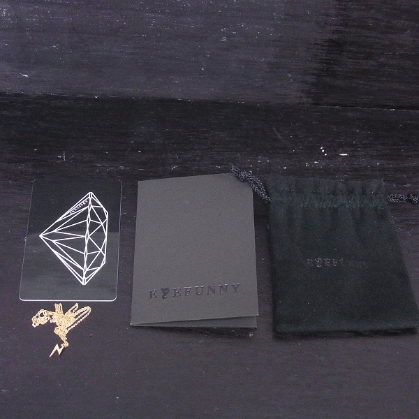 実際に弊社で買取させて頂いたEYEFUNNY/アイファニー ライトニング ネックレス K18 の画像 6枚目