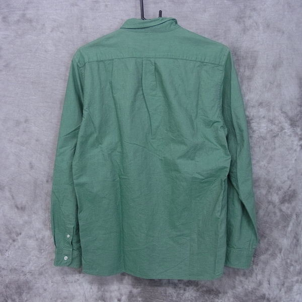 実際に弊社で買取させて頂いたBack Channel/バックチャンネル ボタンダウンシャツ 長袖 Mサイズの画像 1枚目
