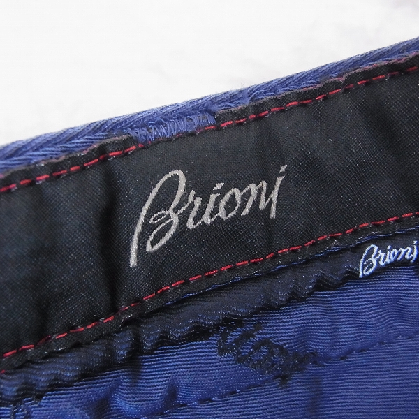 実際に弊社で買取させて頂いたBRIONI/ブリオーニ パンツ コットン/34の画像 2枚目