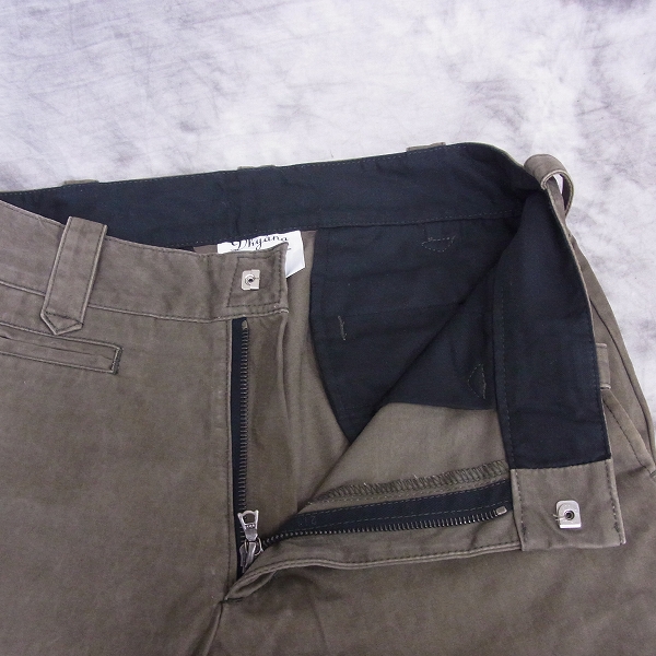 実際に弊社で買取させて頂いたDhyana/ディアーナ コットン チノパン/ワークパンツ DO8AW-40/1の画像 4枚目